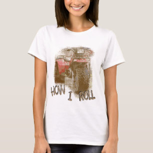 Camiseta Cómo ruedo - policía motorizado del ATC Trike tres