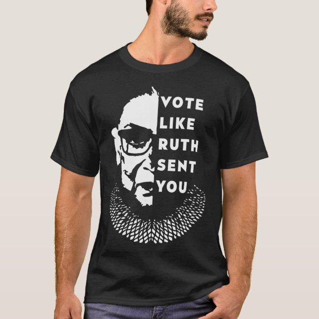 Camiseta Como Ruth te envió - Feminista (Anverso)