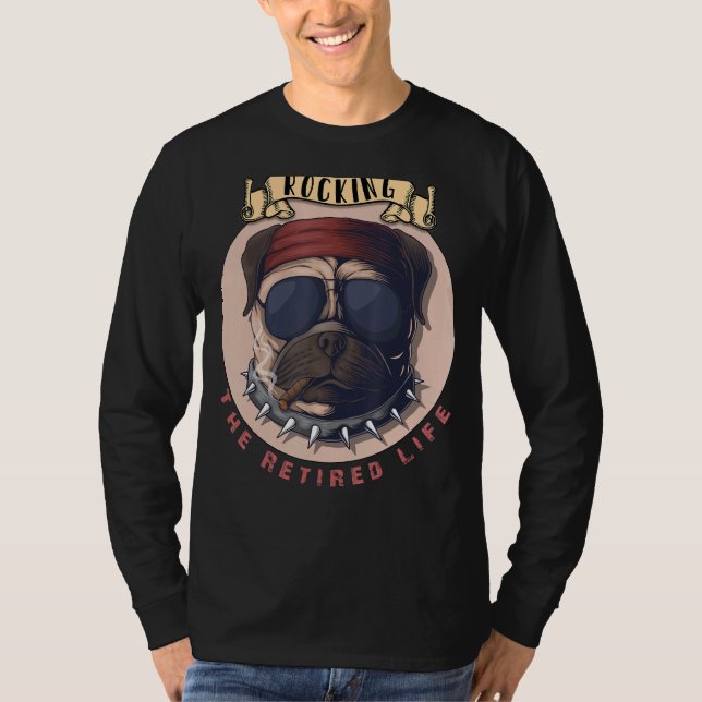 Camiseta Cómo Salir Con La Jubilación De La Jubilación De 2 (Anverso)