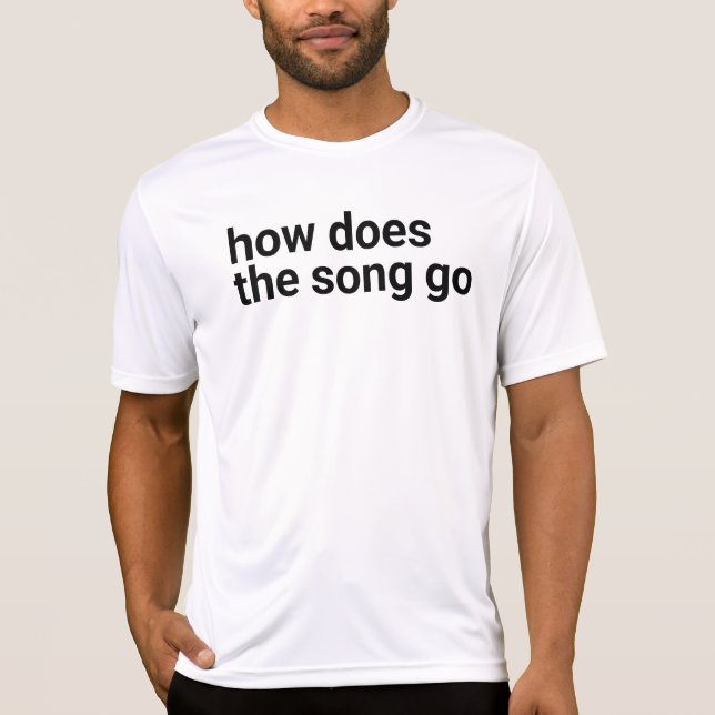 Camiseta ¿cómo se convierte la canción en mortal, earth, fu (Anverso)