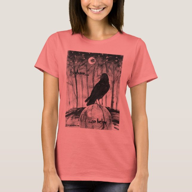 Camiseta "Como se ha dicho...tan abajo" (Anverso)