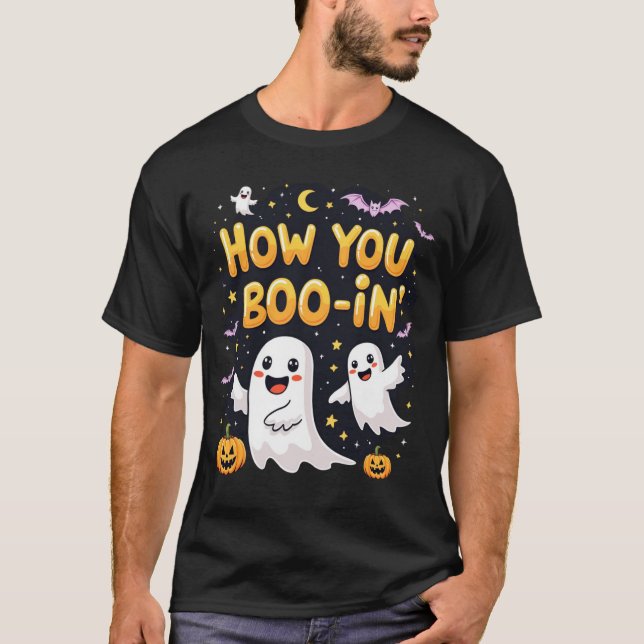 Camiseta Cómo se inicia el certamen familiar de Halloween (Anverso)