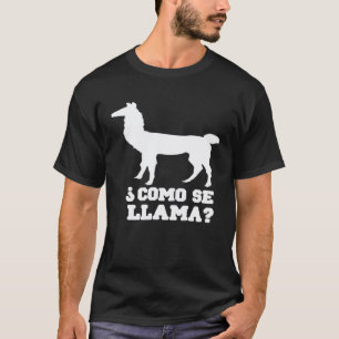 Camiseta Como Se LLama LLama Lover