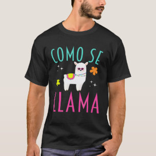Camiseta Como Se Llama Profesor Español Llama Castigo Gafas