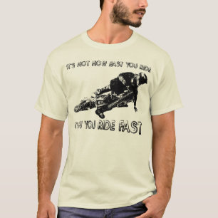 Camiseta Cómo se monta una moto de motocross rápida Camiset