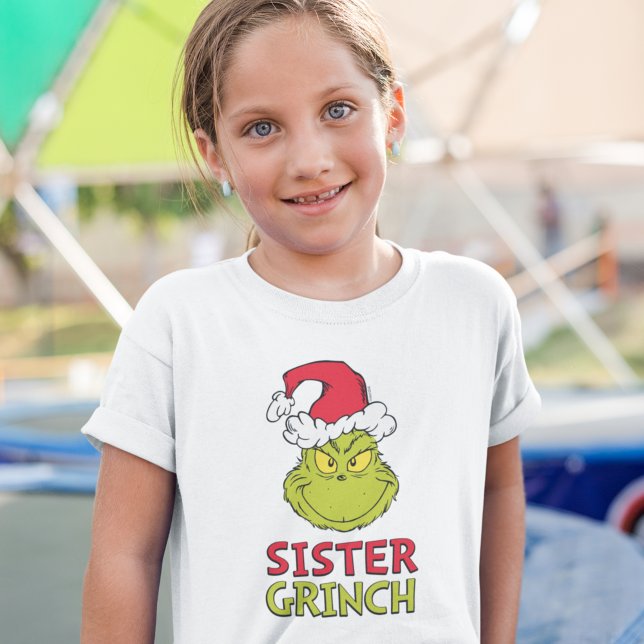 Camiseta Cómo se robaron los Navidades Grinch | Hermana Gri (Subido por el creador)