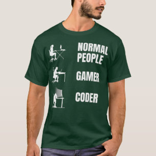 Camiseta Cómo se sienta el programador Funny Coding Clothin