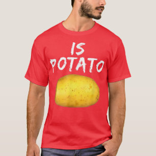 Camiseta Como Se Ve En La Noche Tarde, La Papa Es 17