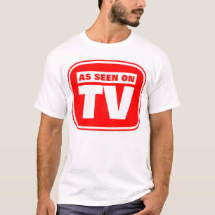 Camiseta Como se ve en la TV - Personalizado