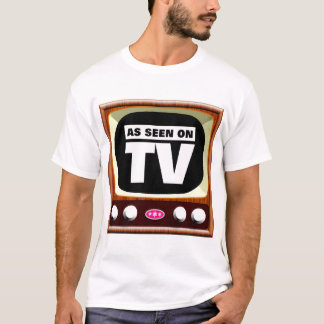 Camiseta Como se ve en la TV - Retro TV - Personalizado