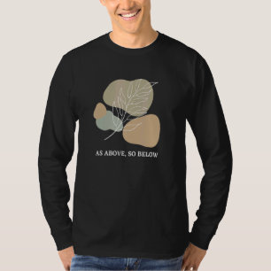 Camiseta Como Se Ve Más Arriba Debajo Del Resumen De Brujas