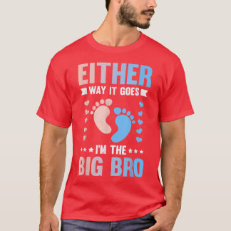 Camiseta Como sea, me voy, soy el hombre de hermano mayor