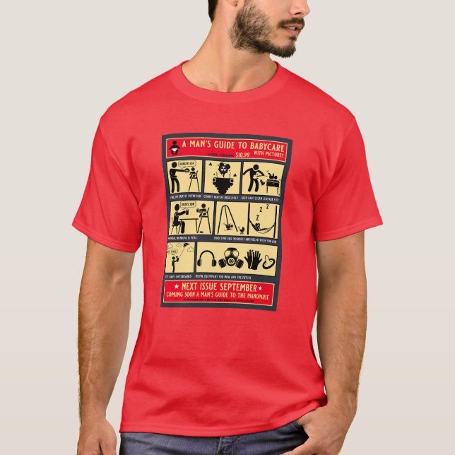 Camiseta Cómo ser un guía de papá (Anverso)