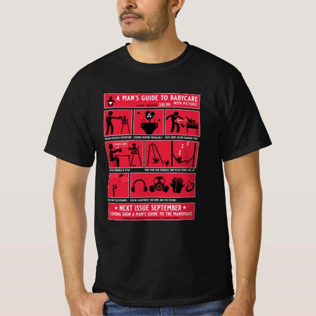 Camiseta Cómo ser un guía de papá (Anverso)