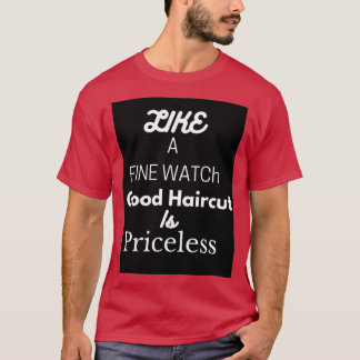 Camiseta Como si el buen reloj no tuviera precio