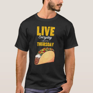 Camiseta Como su taco martes comida mexicana Taco