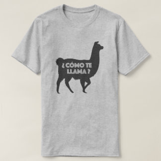 Camiseta Como te llamas