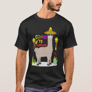 Camiseta Como te llamas Gorra mexicano feliz cinco de mayo