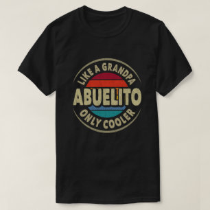 Camiseta Como un abuelo retro único y frío de Abuelito