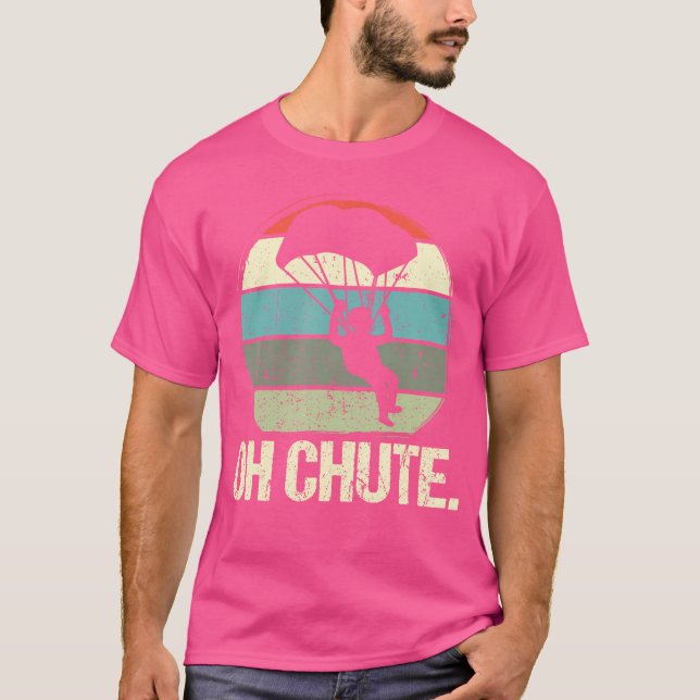 Camiseta Como Un Divertido Skydiving (Anverso)