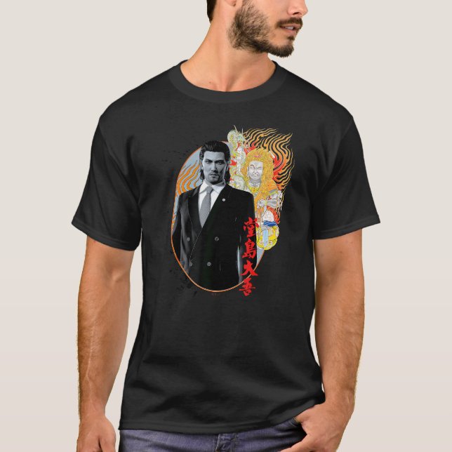 Camiseta Como un dragón Yakuza Daigo Dojima (Anverso)