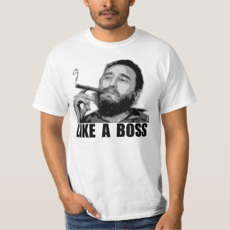 Camiseta Como un jefe - Fidel Castro