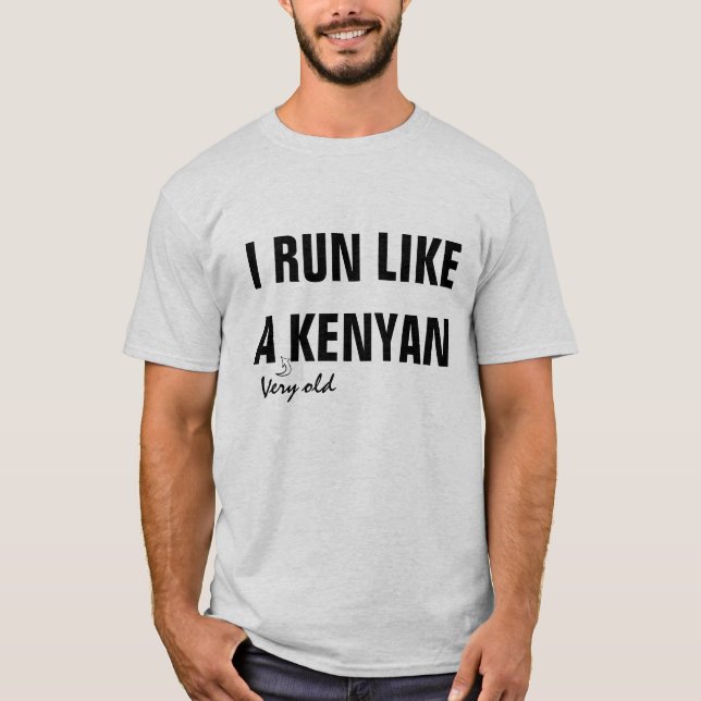 Camiseta Como un Kenyan (Anverso)