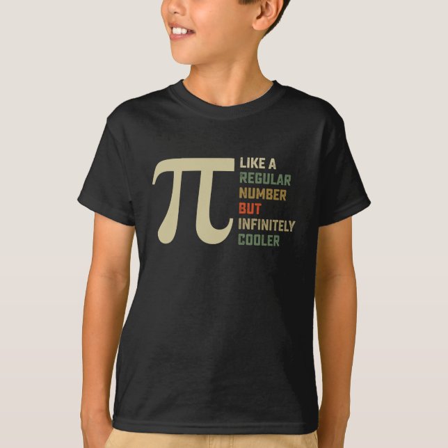 Camiseta Como un número regular pero infinitamente más geni (Anverso)