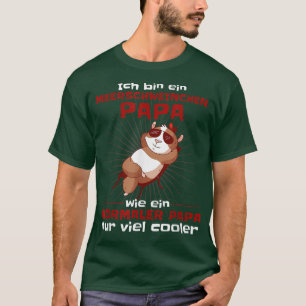 Camiseta Como un papá normal, un cerdo guineano mucho más f
