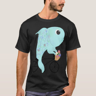 Camiseta Como un pez necesita una bicicleta