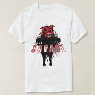Camiseta ¡Como un salvaje!