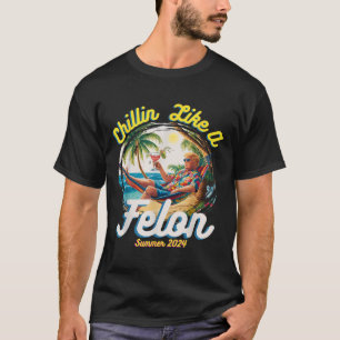 Camiseta Como Un Verano Felón Trump 2024