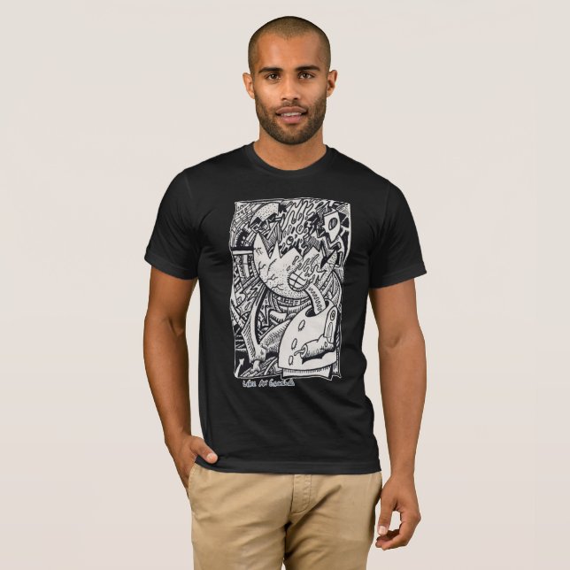 Camiseta Como una cáscara de huevo, de Brian Benson (Anverso completo)