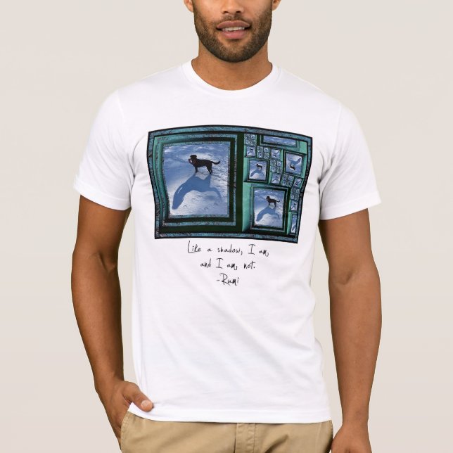 Camiseta Como una sombra (Anverso)