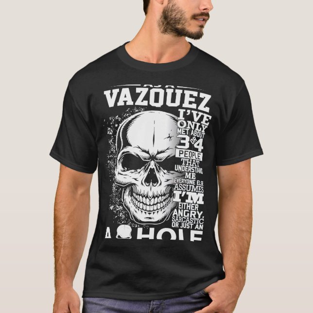 Camiseta Como VAZQUEZ solamente he conocido a unas 3 o 4 pe (Anverso)