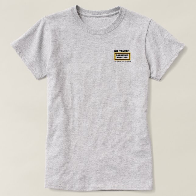 Camiseta COMOCOU COLUMBIA, MISSOURI (COU) b-lc2 (Diseño del anverso)