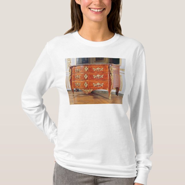 Camiseta Cómoda francesa de la regencia, c.1720 (Anverso)