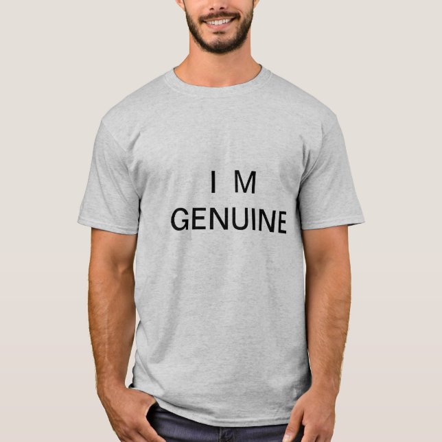 Camiseta cómoda para hombres de algodón (Anverso)