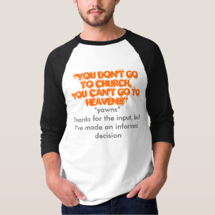 Camiseta Cómodamente como pagano