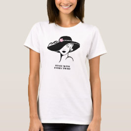 Camiseta comodidad de las mujeres