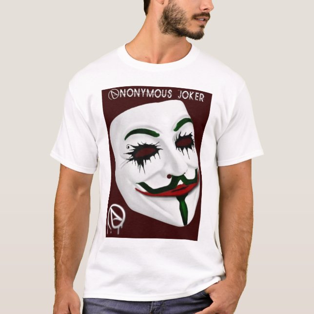 Camiseta Comodín anónimo (Anverso)