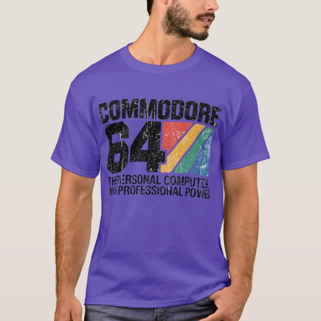 Camiseta Comodoro 64 (Anverso)