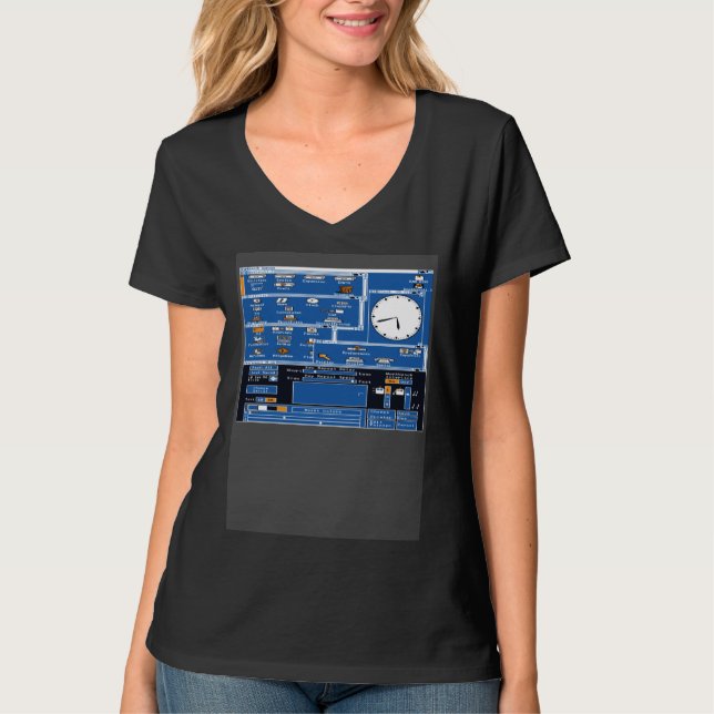 Camiseta COMODORO AMIGA Workbench Escritorio versión 1 3 (Anverso)