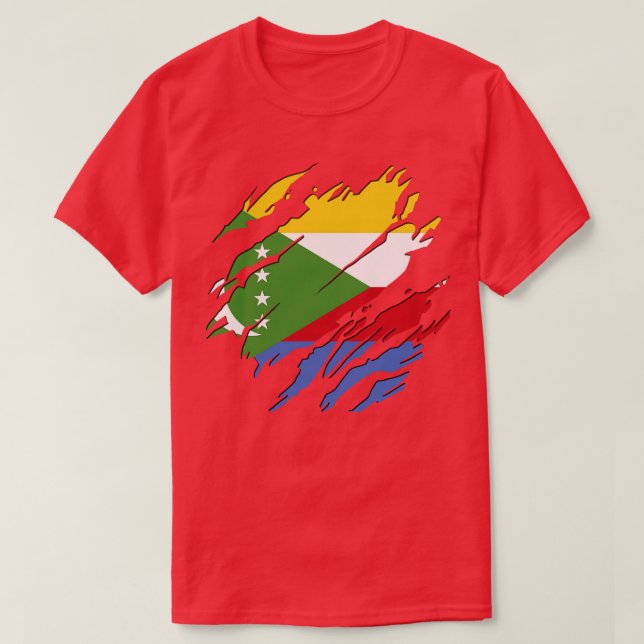 Camiseta Comoras siempre (Diseño del anverso)