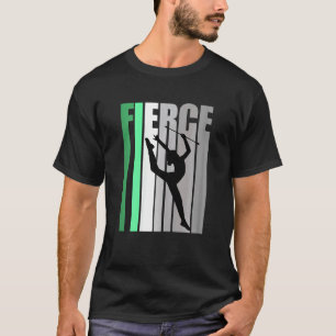 Camiseta Compañera artística de gimnasia rítmica feroz