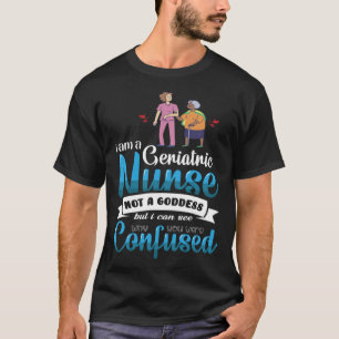 Camiseta Compañera Colega Enfermera Geriátrica Diosa Trabaj