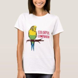 Camiseta Compañero colorido: El delumino del lomo de perico