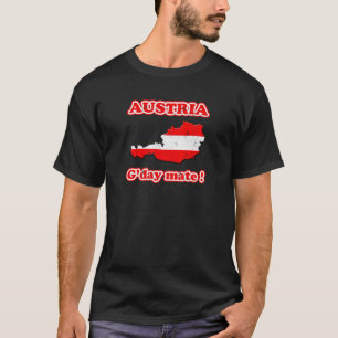 Camiseta ¡Compañero de Austria - de G'day!