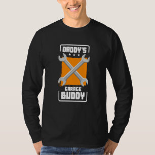 Camiseta Compañero de garaje papá mecánico de automóviles t