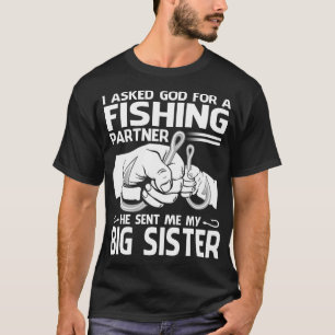 Camiseta Compañero De Pesca Me Envió A Mi Gran Herrera